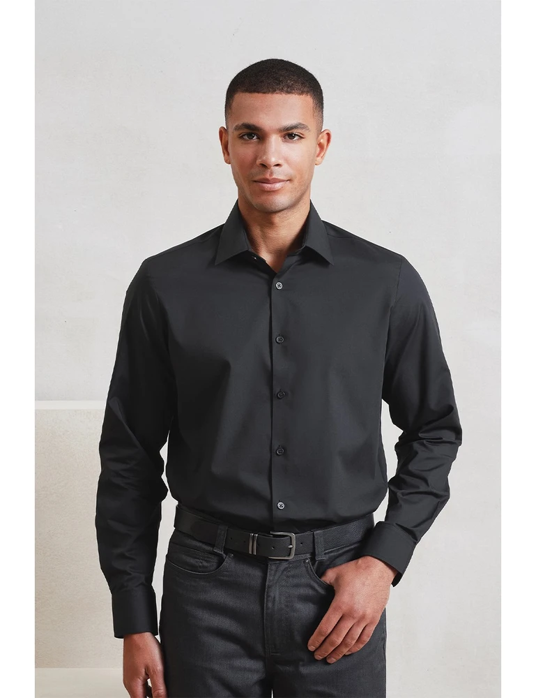PR203 · Men’s Long Sleeve ‘Recyclight’ Poplin Shirt