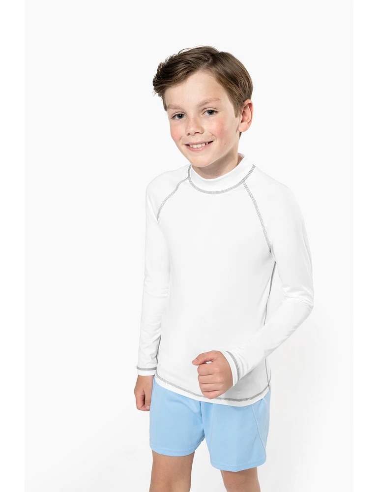 PA4018 · CHILDREN’S LONG-SLEEVED TECHNICAL T-SHIRT WITH UV PROTECTION