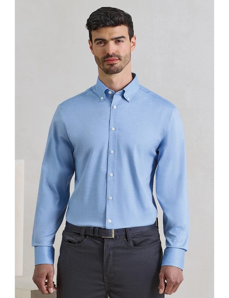 PR284 · ‘Supreme’ Oxford Men's Long Sleeve Shirt