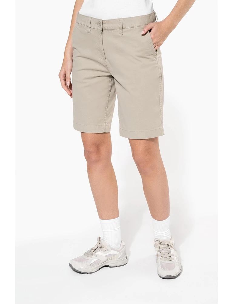 K751 · LADIES’ CHINO BERMUDA SHORTS