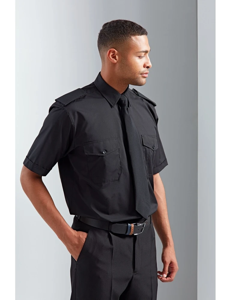 PR212 · Men's Pilot Shirt Short Sleeve