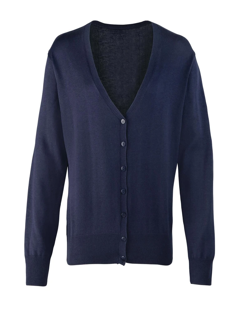 PR697 · Ladies' Button Through Knitted Cardigan